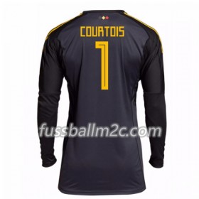 Fußballtrikots Belgien Courtois 1 Torwart Heim Trikotsatz WM 2018